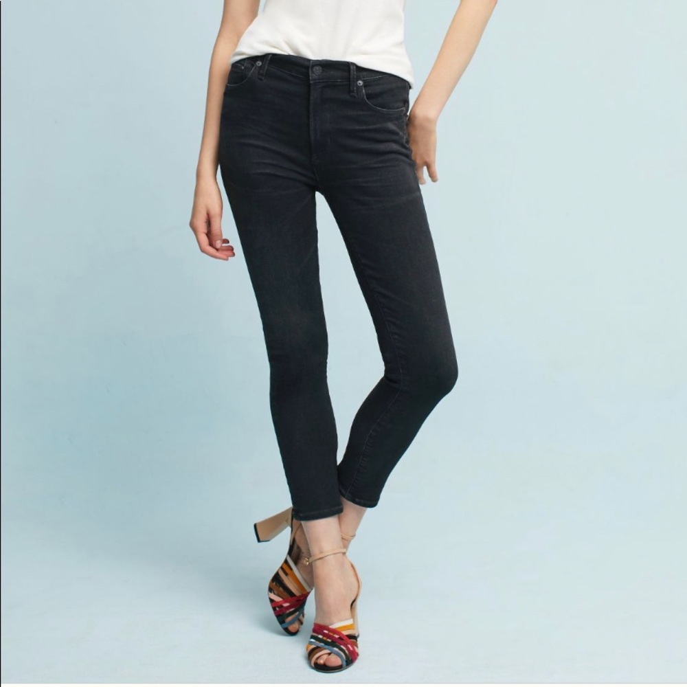 Citizens of Humanity Rocket High Rise Skinny Crop